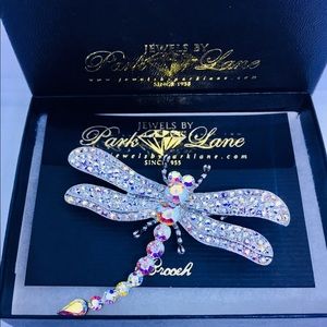 Park Lane dragonfly brooch NWOT